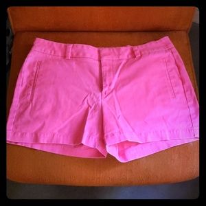 Hot pink shorts